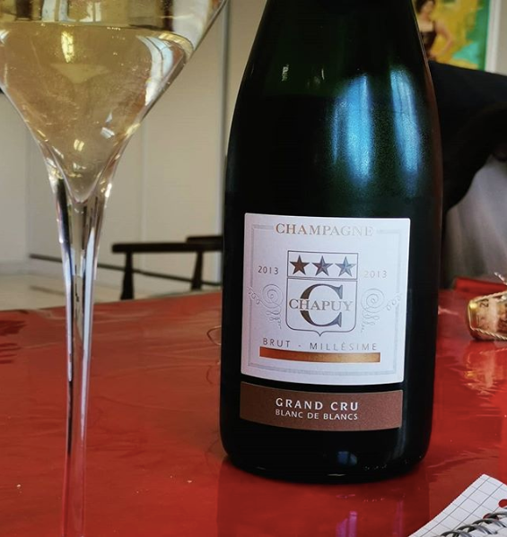 Chapuy Brut Reserve Blanc de Blancs Grand Cru Millesime, 2013