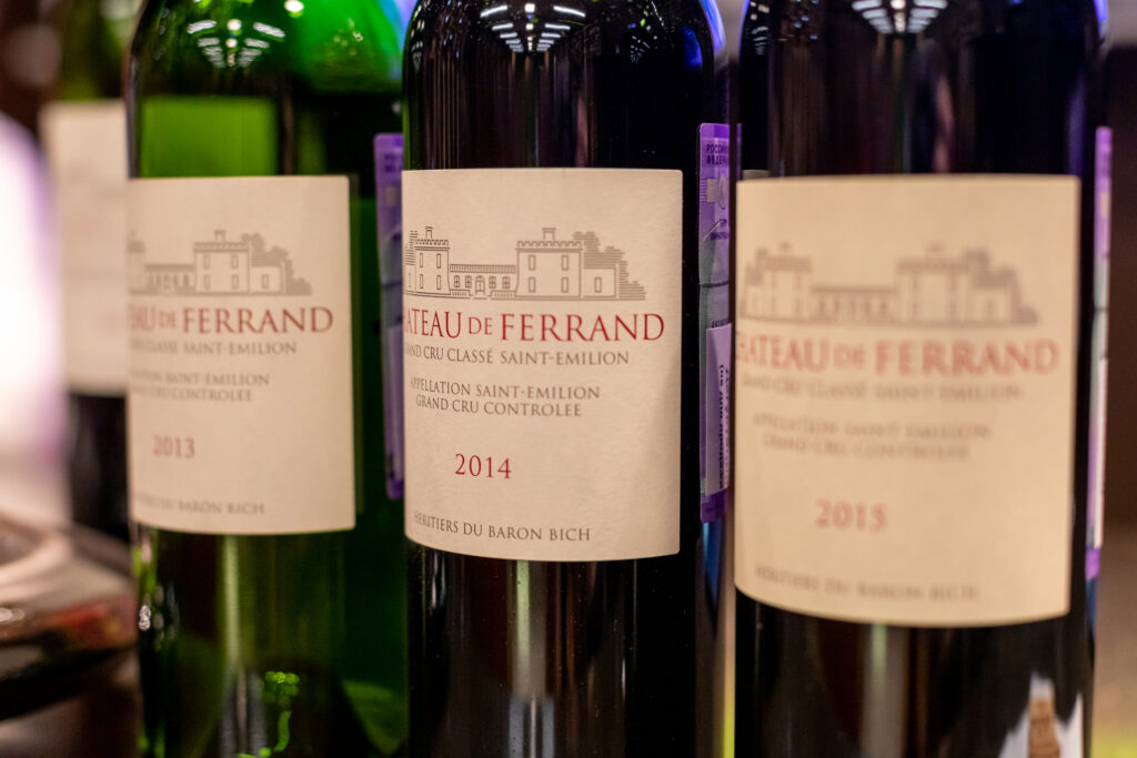 Chateau de Ferrand Grand Cru Classe, 2013, 2014, 2015