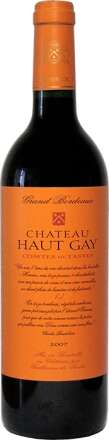 Фото Bordeaux Superieur АОС Comtes de Tastes Chateau Haut Gay